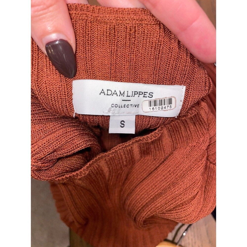 Adam Lippes Collective Side Button Midi Sweater D… - image 8